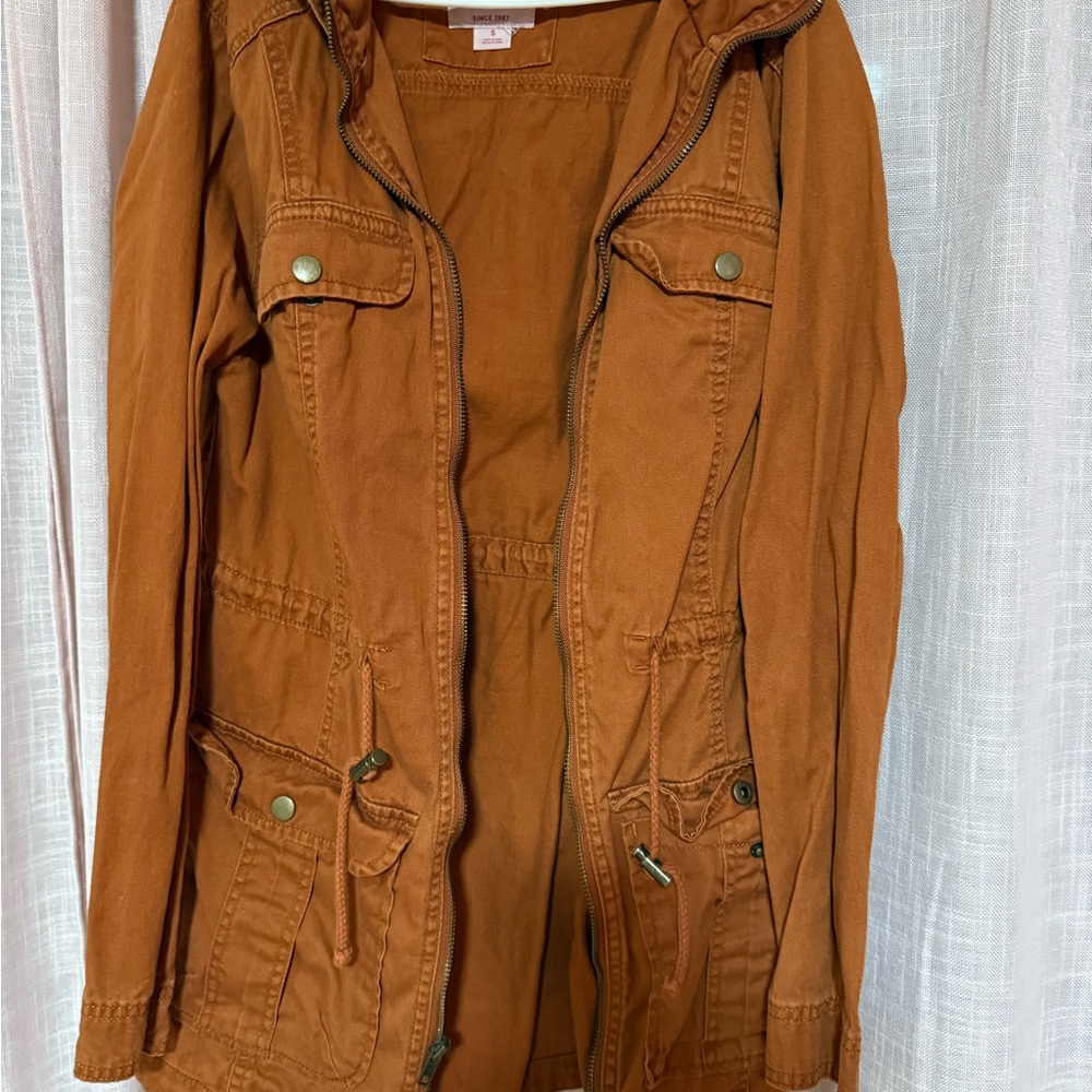 Mossimo Supply Co. Rust Utility Jacket
